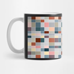 Mosaic, earth tones Mug